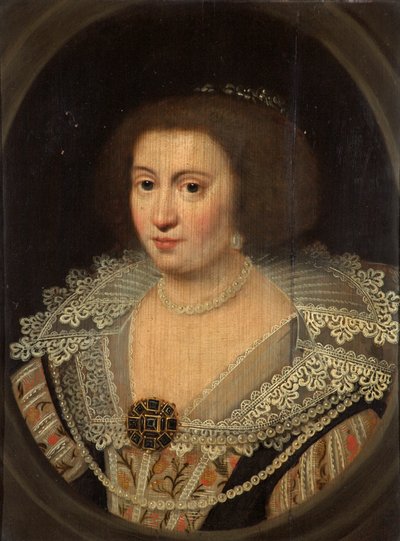 Amalia van Solms, Princess of Orange, c.1629 by Michiel Jansz van Miereveld